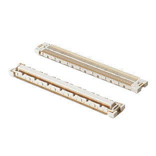 HB04X系列0.5mm间距高速连接器 可堆叠 FX10母端