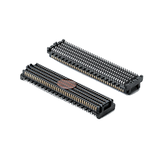 HB11X系列1.27mm间距高速连接器 可堆叠  MAX 500Pin