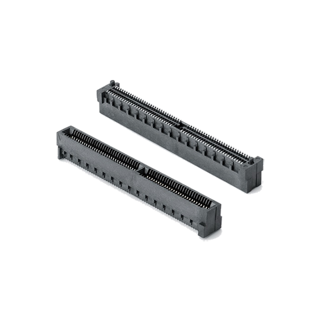 HB32X系列0.8mm间距高速金手指插槽 28Gbps 10-200Pin